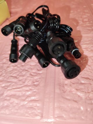 5 Cables de Extensión para Luces