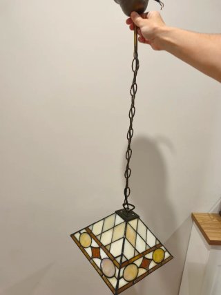 Lámpara colgante estilo Tiffany