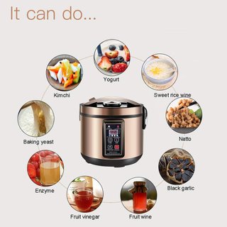 Fermentador Ajo Negro y Yogurtera MLGB 6