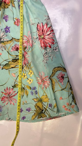 Vestido corto estampado floral