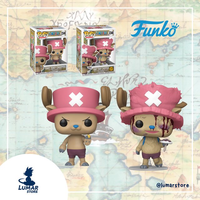 Bundle FUNKO POP! 2340 Tony Tony Chopper One Piece