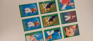 Lotto 51 Carte Dragonball Z Serie Verde