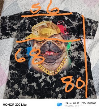 Camiseta estampada XXL