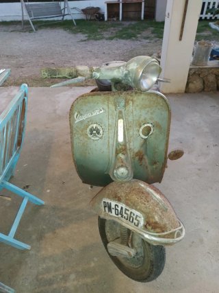 Vespa 150S (1963) - Piezas y Carrocería