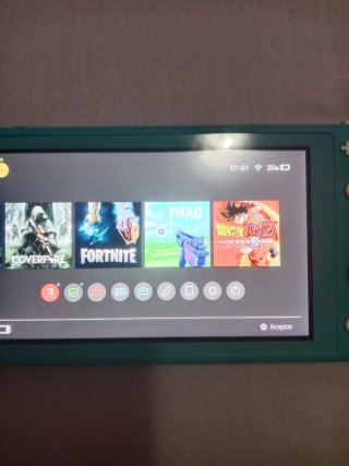 Nintendo Switch Lite Turquesa + 5 juegos digitales