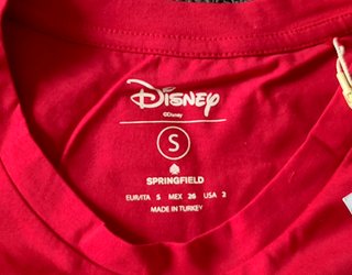 Camiseta Mickey Mouse mujer talla S (A ESTRENAR)