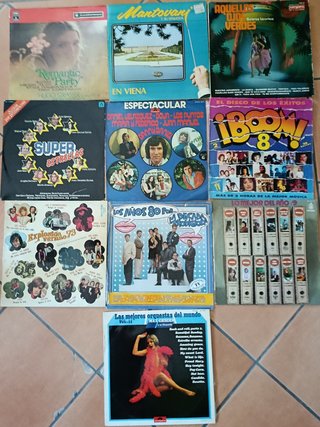 VINILOS MUSICA RECOPILATORIOS.