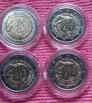 Monedas Malta 2022 Mujeres Paz Seguridad
