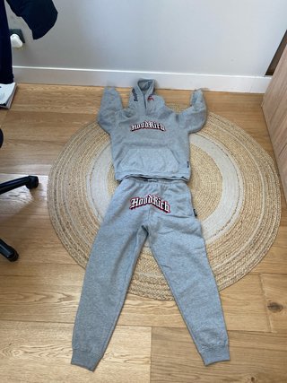 Chándal Hoodrich Niños 12-13 Años Gris