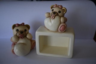 Set Thun Teddy Rosa con Cuore