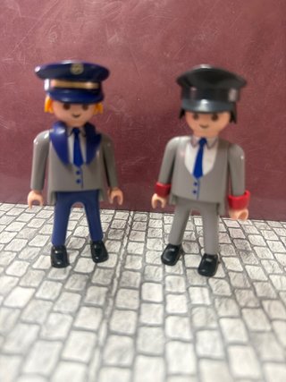 Playmobil figuras de policía