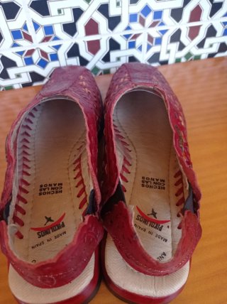Sandalias Pikolinos Vintage Rojas