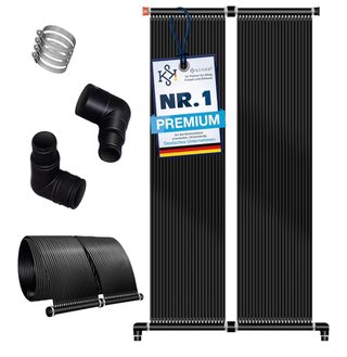 Calentador Piscina KESSER Paneles Solares de 6x0.7