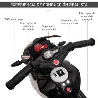 Moto infantil eléctrica