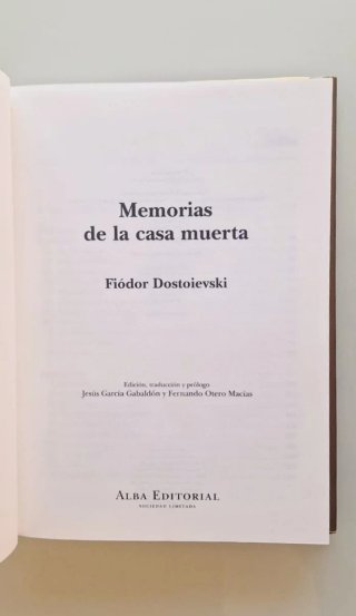 PRIMERA EDICIÓN, Memorias de la casa.
