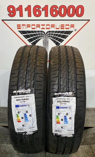 205 75 16C RADAR RUEDA NUEVA YA MONTADA
