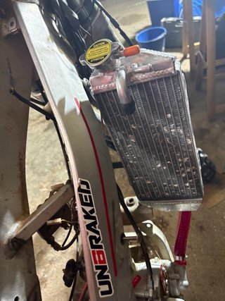 Radiador de moto