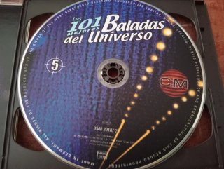 CD 101 Mejores Baladas del Universo, crónicas marc