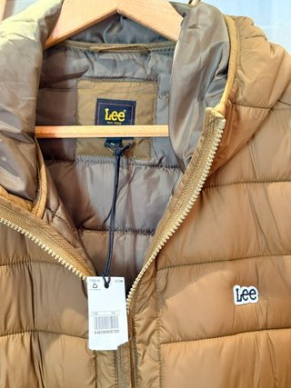 Parka acolchada Lee marrón verdoso Talla XL