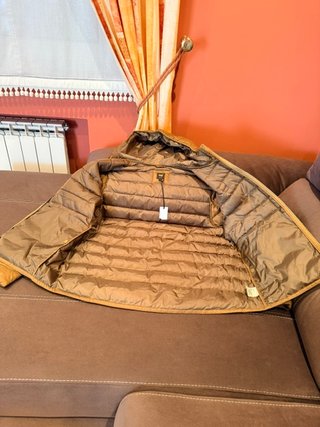 Parka acolchada Lee marrón verdoso Talla XL