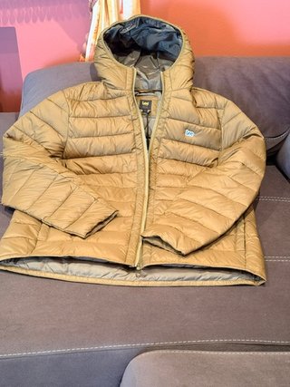 Parka acolchada Lee marrón verdoso Talla XL