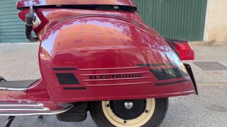 Vespa 160 detalles GT  1968 Restaurada