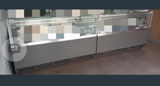 Vitrina expositora de helados