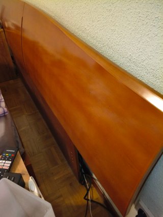 Cabecero de madera cerezo