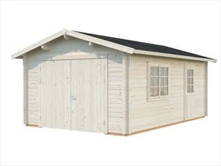 Garaje de madera 19 m2