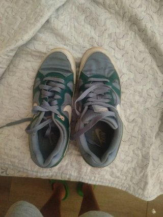 Zapatillas Nike Azul y Verde