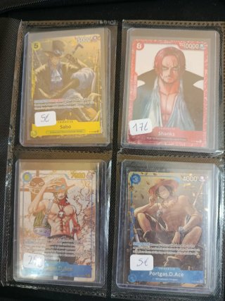 Cartas One Piece Monkey D. Luffy Shanks Yamato