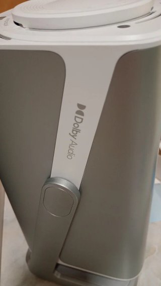 Proiettore TOPTRO portatile argento e bianco