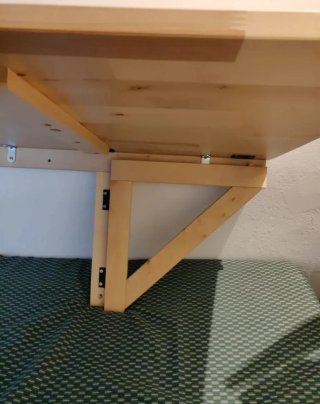 Mesa plegable Ikea Norberg madera