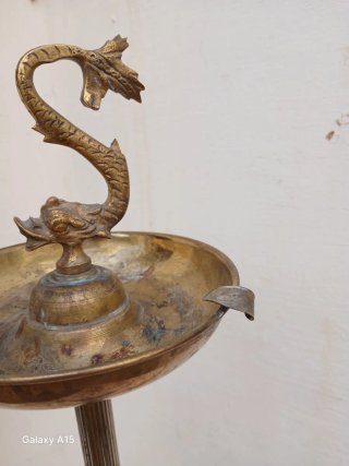 Cenicero Vintage Metal Dragón