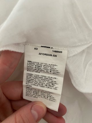 Vestido blanco niña bordado