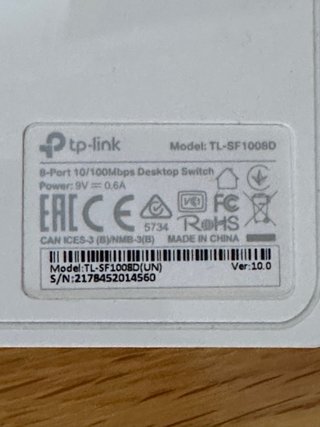 Switch TP-Link Gigabit  TL-SF1008D