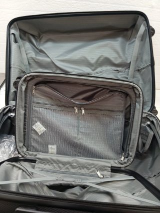 Set Maletas Rígidas Negra (Pequeña + Grande)