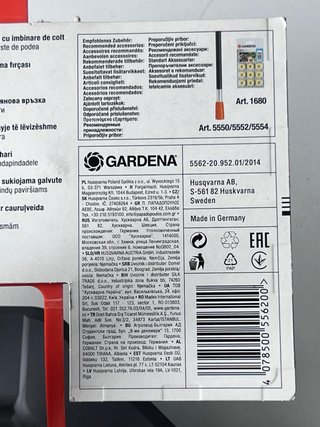 Set 3 accessori Gardena lavaggio