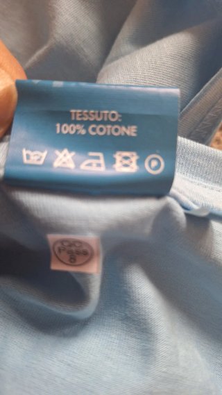 Maglia DE ROSE cotone blu