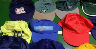 Lote 25 Gorras Colección Antiguas
