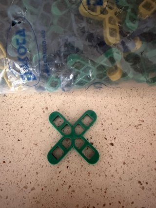 Crucetas para alicatar 10 mm (bolsa 200 unidades)
