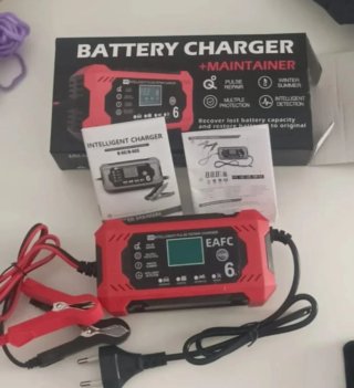 Cargador Batería 12V + Mantenimiento