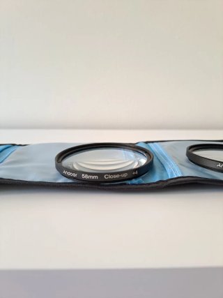 Kit filtros macro Andoer 58mm (+1 +2 +4 +10)
