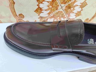 Scarpe uomo mocassino classiche bordeau 40 a 45