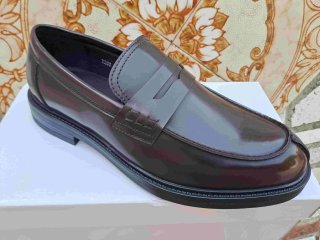 Scarpe uomo mocassino classiche bordeau 40 a 45