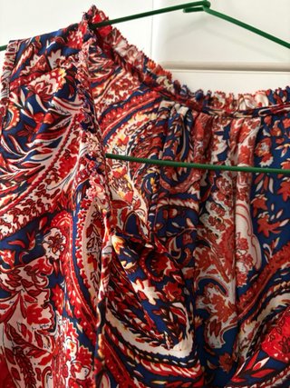 Blusa de verano sin mangas con estampado paisley