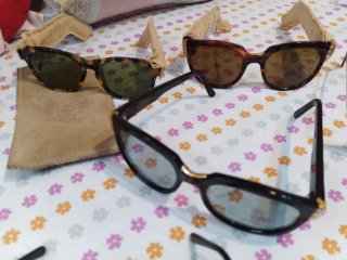 LOTE DE 25  GAFAS DE SOL VINTAGE  ORIGINALES