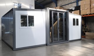 Casa modular contenedor expandible 20 pies