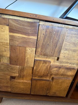 Mueble TV Rústico Diseño importado francés Madera