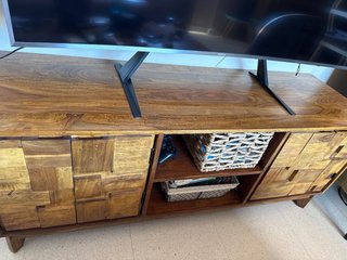 Mueble TV Rústico Diseño importado francés Madera